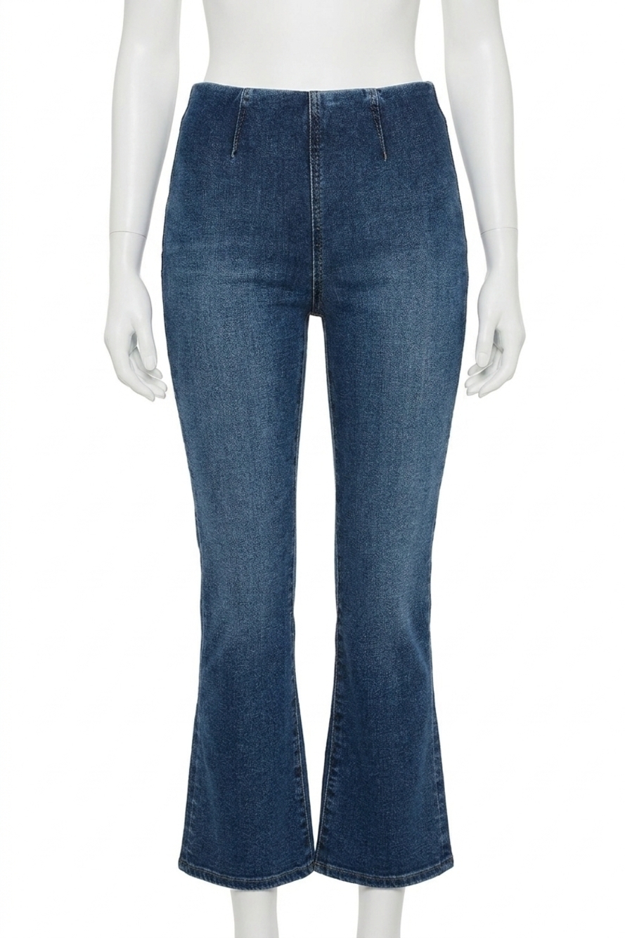 NEW AG JEANS farrah boot crop flare jeans in moonlight